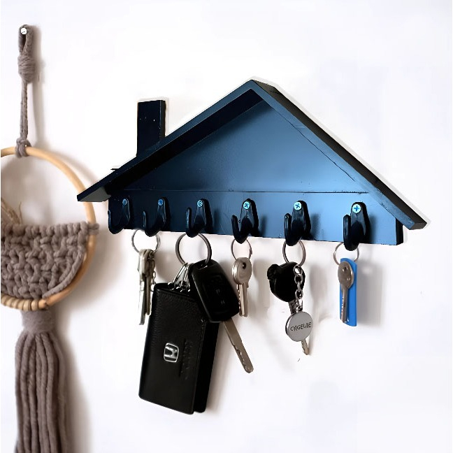 Jual Gantungan Kunci Dinding Aesthetic Besi Keychain Organizer Hiasan ...