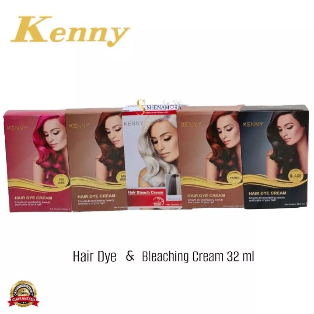Jual KENNY HAIR DYE CREAM ( cet rambut) | Shopee Indonesia