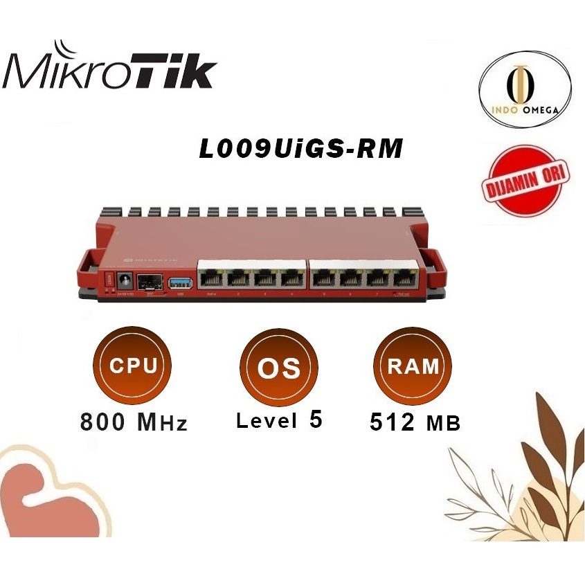 Jual MikroTik L009UiGS-RM Router L009 UIGS RM | Shopee Indonesia