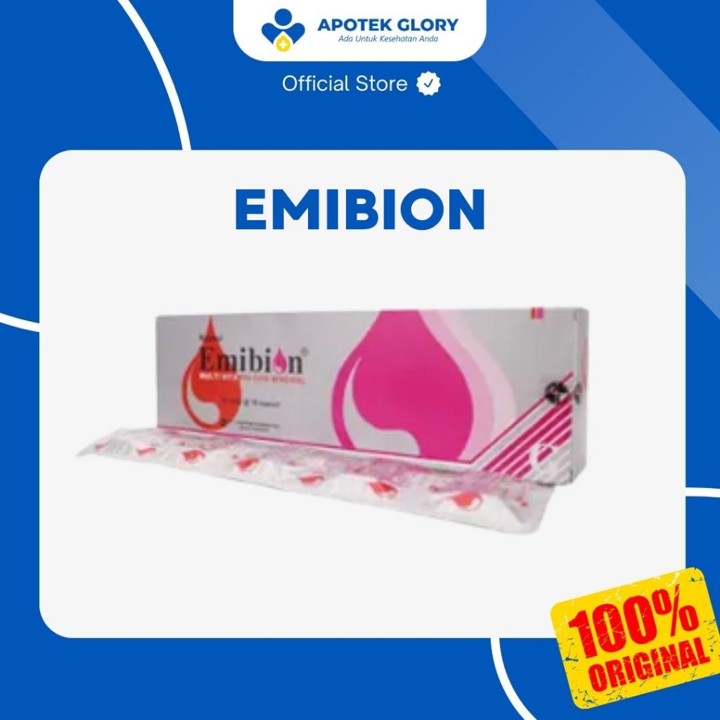 Jual EMIBION KAPSUL / SUPLEMEN | Shopee Indonesia