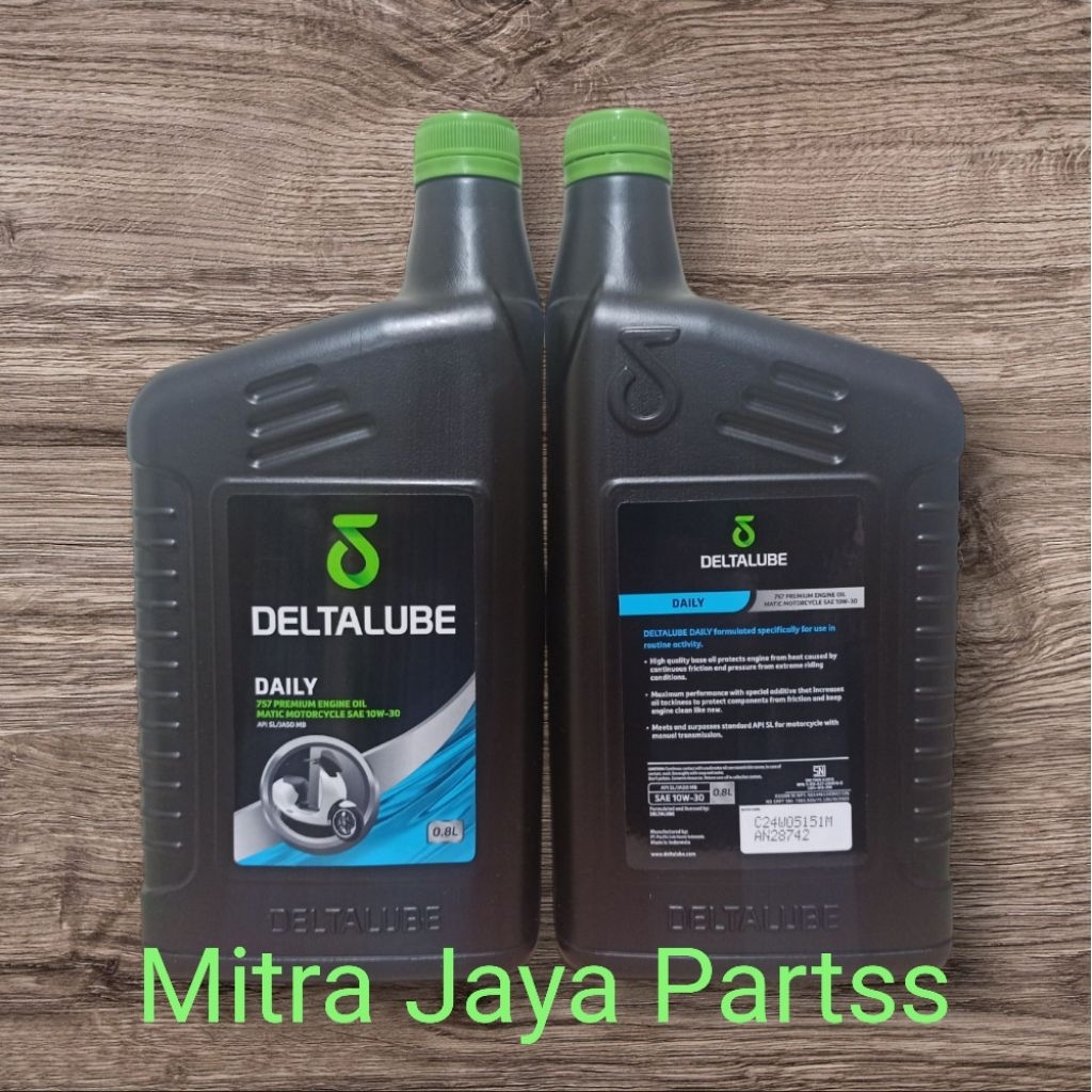 Jual Oli Deltalube Daily Matic 757 SAE 10W-30 800 Ml Oli Deltalube ...