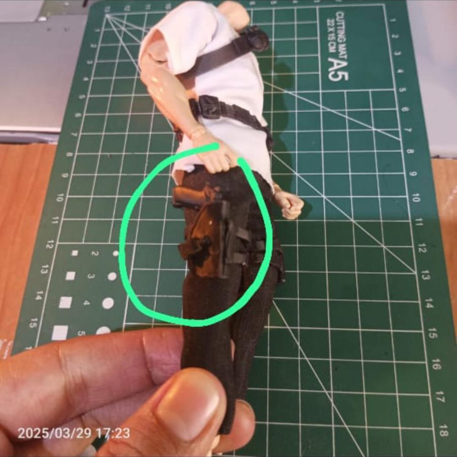Jual Holster Paha untuk kitbash Action Figure SHF Revoltech Romankey ...