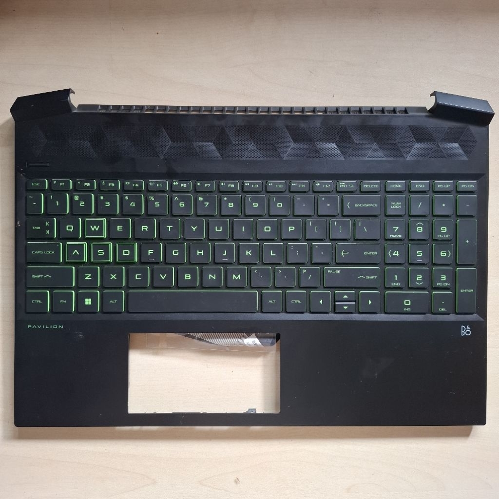 Jual frame dan keyboard palmrest laptop Hp pavilion 15-EC2000NQ Gaming ...