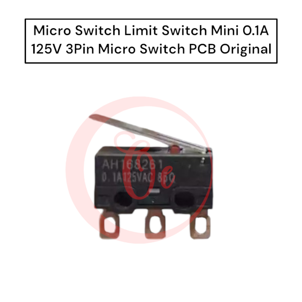 Jual Micro Switch Limit Switch Mini 0.1A 125V 3Pin Micro Switch PCB ...