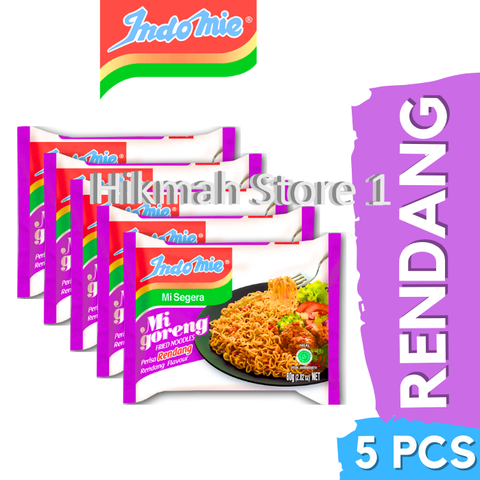 Jual Indomie Goreng Mi Instan Rasa Rendang isi 5 Pcs | Shopee Indonesia