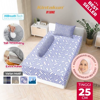 Kintakun Sprei Fitted 120 x 200 DLUXE Aesthetic Microtex Tinggi 25 cm Multivarian