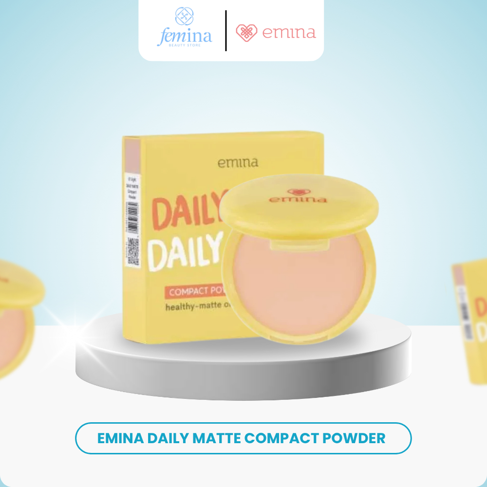 Jual Emina Daily Matte Compact Powder | Shopee Indonesia