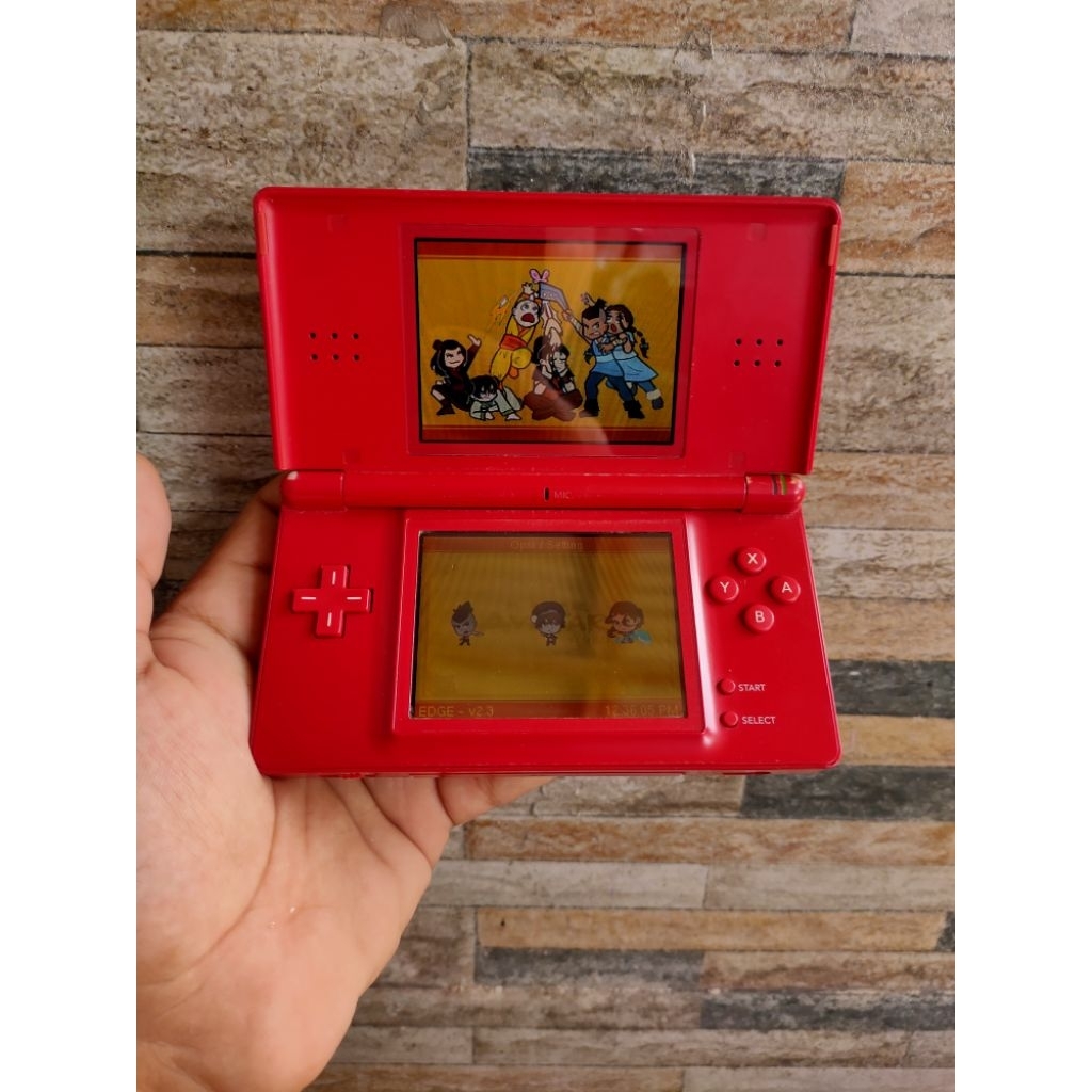 Jual nintendo DS Lite merah 8gb full game | Shopee Indonesia