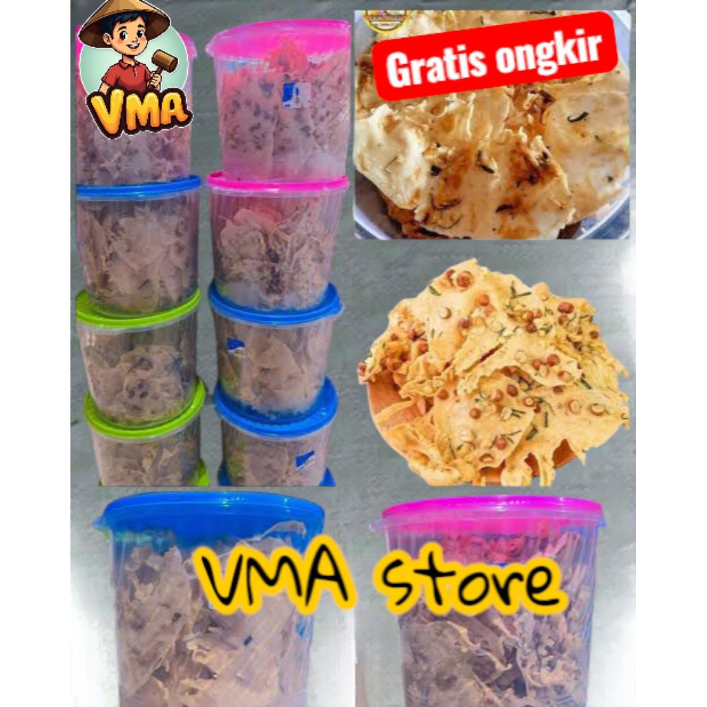 Jual Peyek Kacang Peyek teri Peyek Udang reborn Rempeyek Kemasan Toples ...