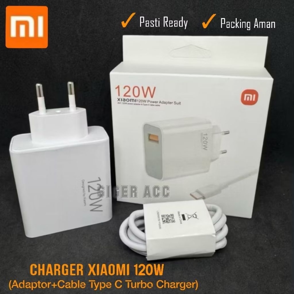 Jual Charger 120Watt Xiaomi Redmi Note 14 Pro Plus Original Tipe C ...