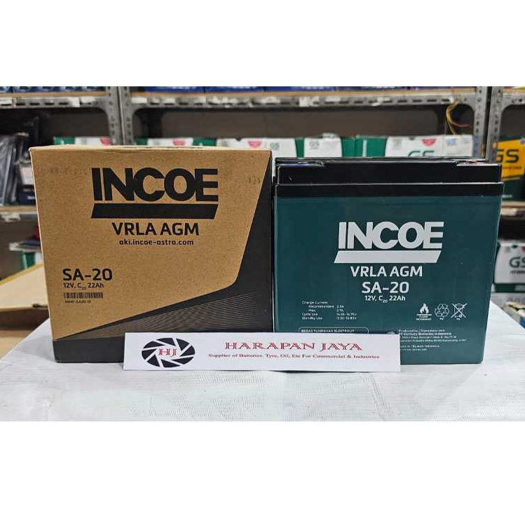 Jual AKI INCOE 12V 22 AH UTK UPS / GENSET DLL | Shopee Indonesia