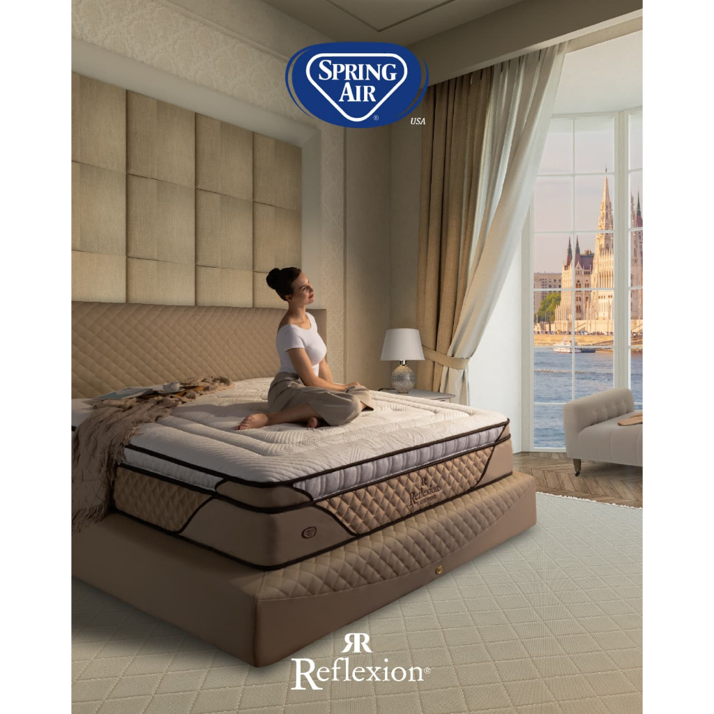 Jual SpringBed Spring Air Reflexion Lux Plush | Shopee Indonesia