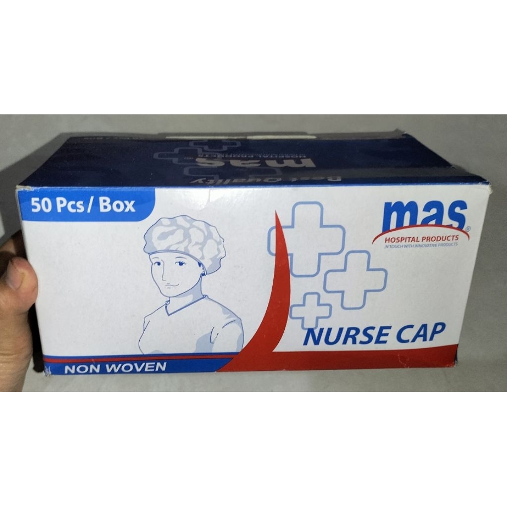 Jual Nurse Cap Nursecap Hair Net Hairnet Penutup Rambut Hair Cap Hair ...