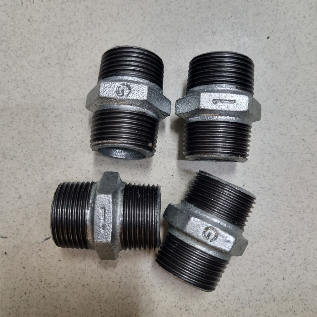 Jual Double Neppel Galvanis /Double Nepel Besi Galvanis SNI | Shopee ...