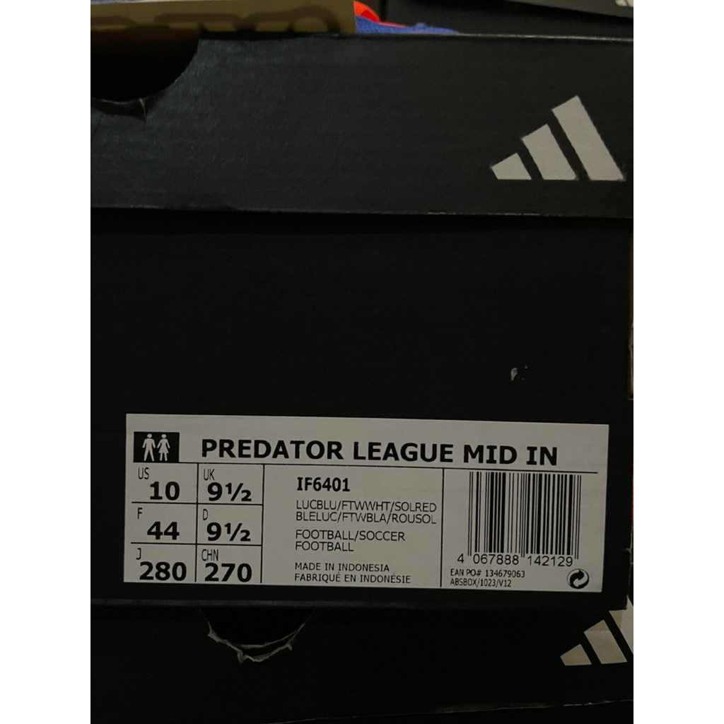 Jual Sepatu Futsal Adidas Predator 24 League MID IN Blue BNIB IF6401 ...
