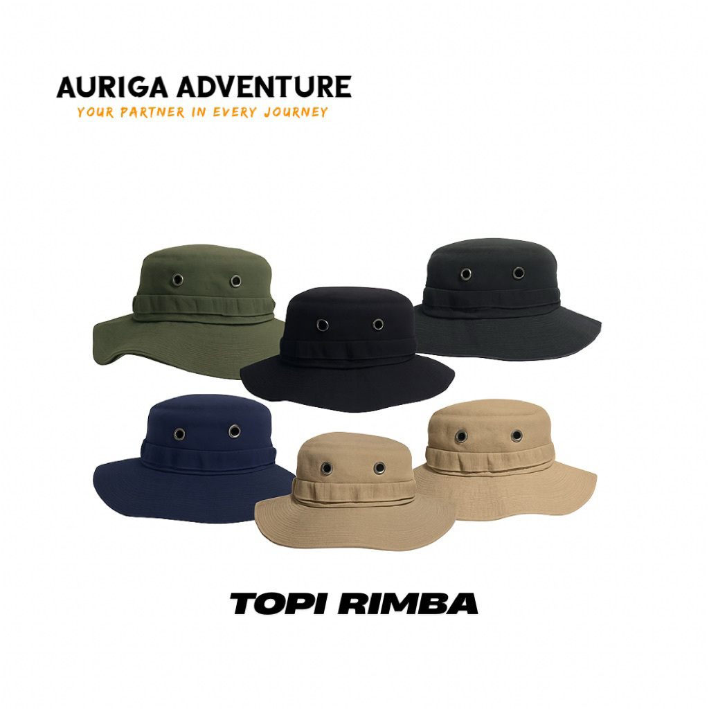 Jual Auriga Adventure Topi Rimba Outdoor Dewasa Bahan Ripstop – Nyaman ...