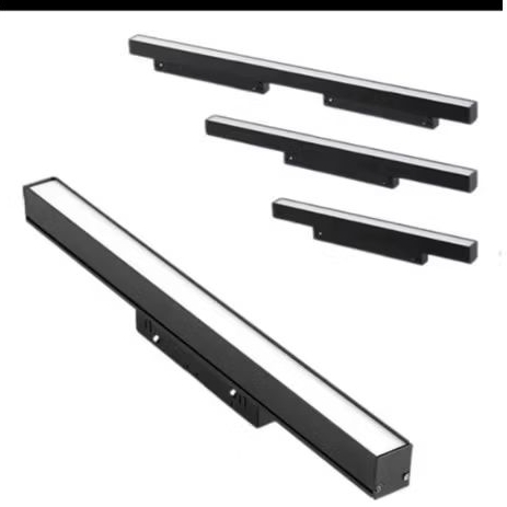 Jual magnetic track light System linear 10wat-20wat-30wat led | Shopee ...