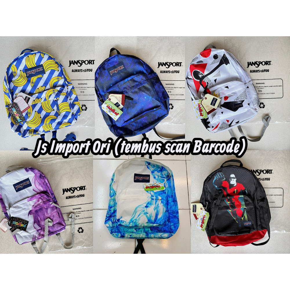 Jual TAS JANSPORT PRIA WANITA ORIGINAL 1:1 Backpack Daypack JS Full ...