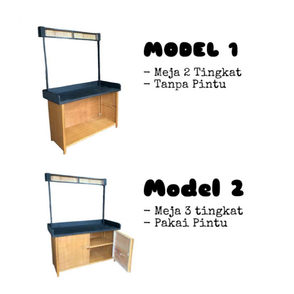 Jual Meja Booth Lipat Portable Bisa Bongkar Pasang Plus Meja 3 Tingkat ...