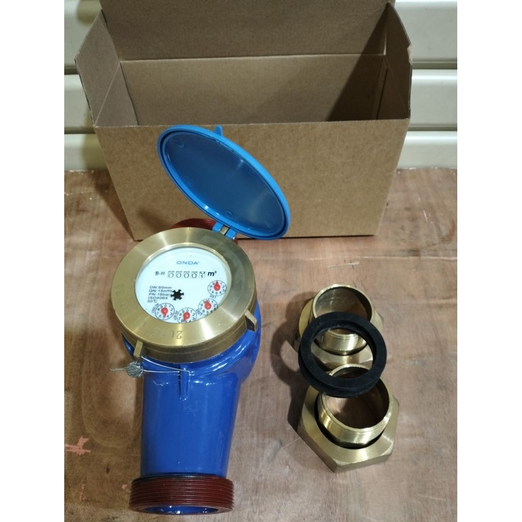 Jual Meteran Air Bersih/ Water Meter Onda Type Drat Size 2 Inch ( 50mm ...