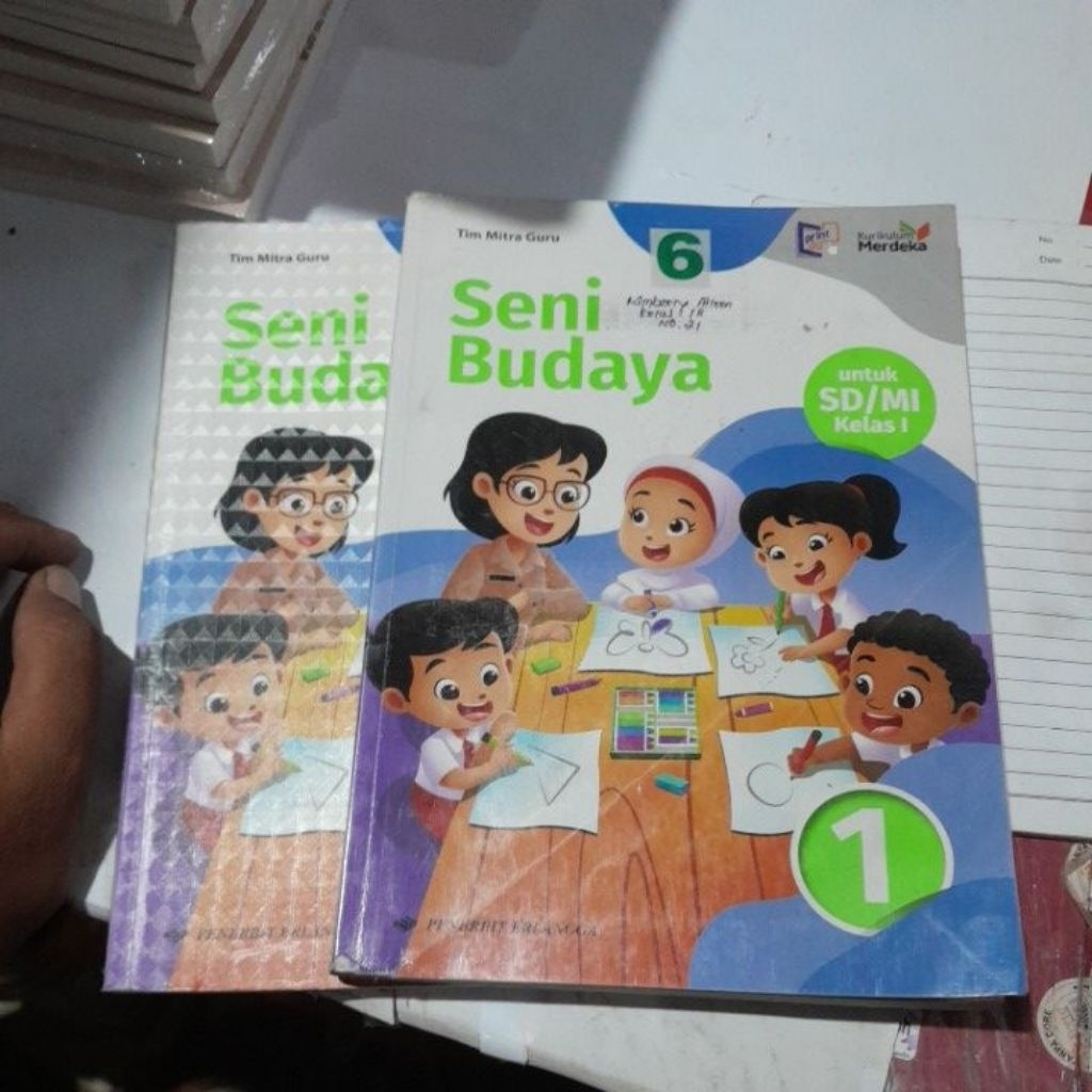 Jual BUKU SENI BUDAYA UNTUK SD KELAS 1 KURIKULUM MERDEKA PENERBIT ...