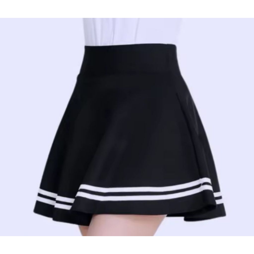 Jual Rok mini untuk olahraga variasi list melingkar Rok cocok untuk ...