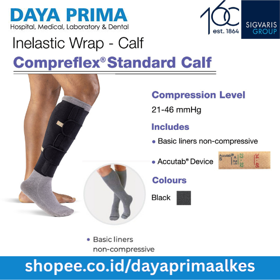 Jual SIGVARIS COMPREFLEX Standard Calf & COMPREBOOT (Inelastic Wrap ...
