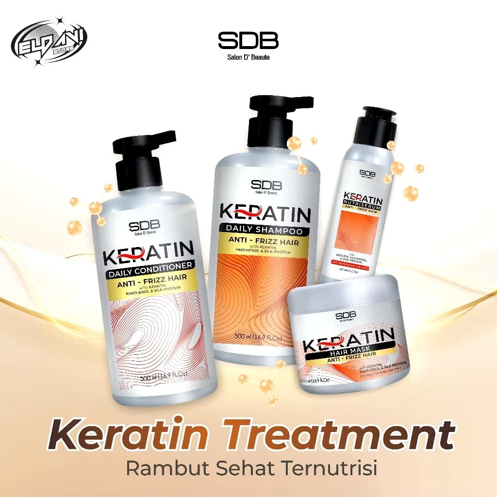 Jual SDB Keratin Hair Mask 500ml / Halal Certified Anti Frizz hair ...