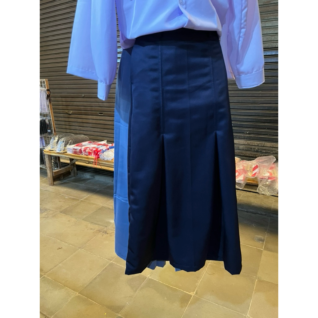 Jual Rok Biru SMP Ploi Dua / Span 2 | Shopee Indonesia