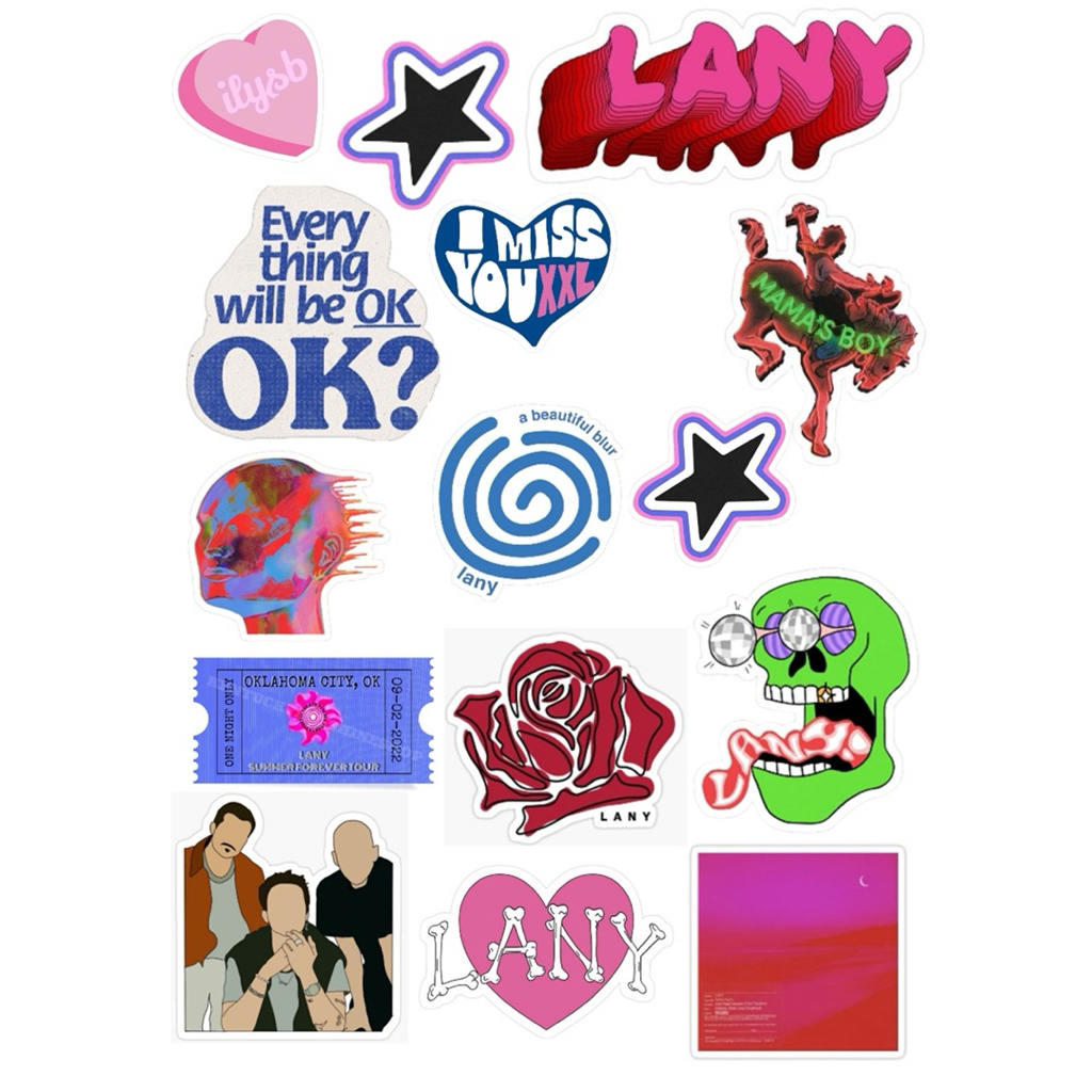 Jual STICKER LANY UNTUK HP/LAPTOP/TAB/TUMBLR/SCRAP BOOK GLOSSY Uk 4-6cm ...