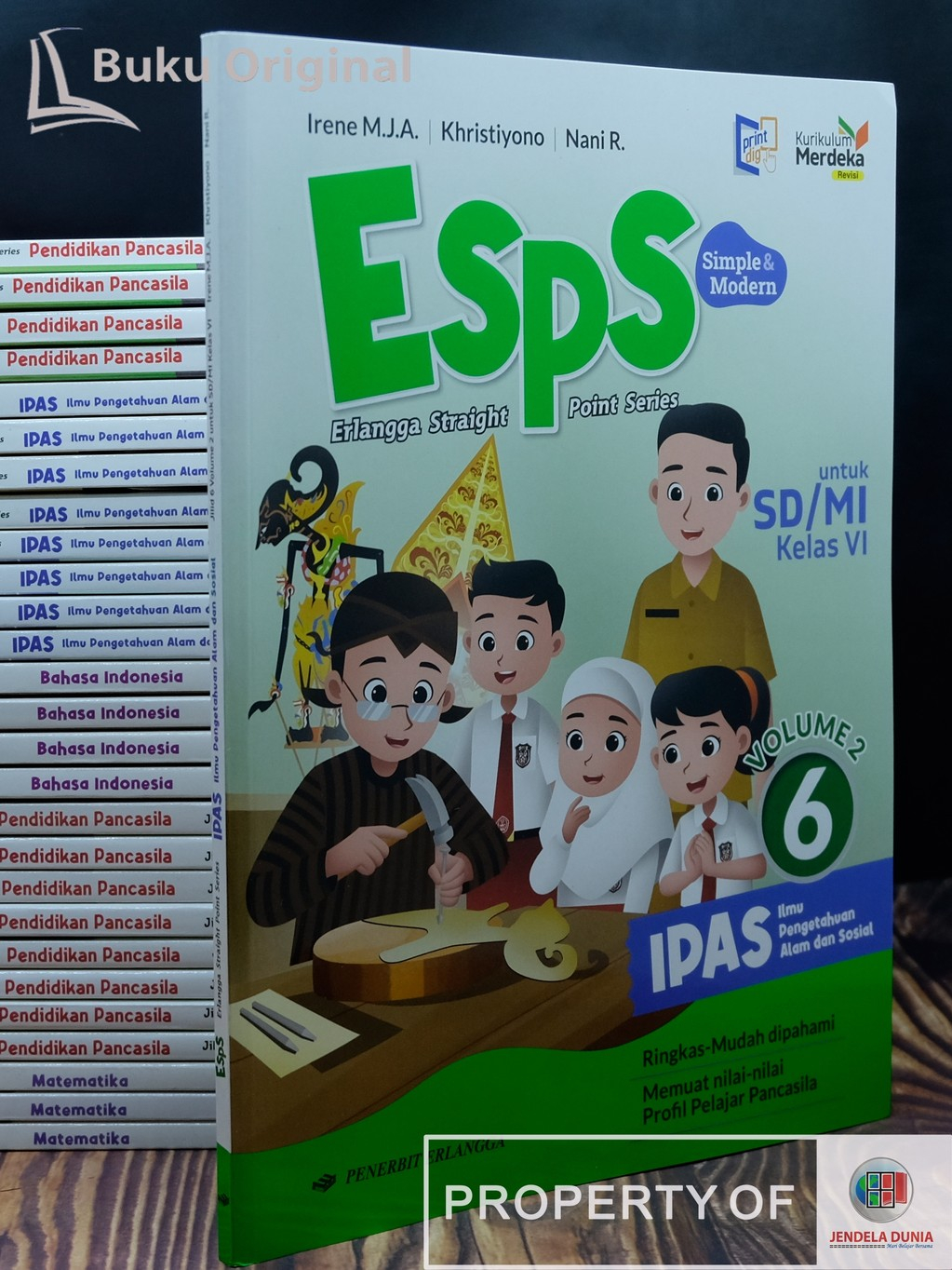 Jual ESPS IPAS ( Ilmu Pengetahuan Alam dan Sosial ) Untuk SD/MI Kelas 6 ...