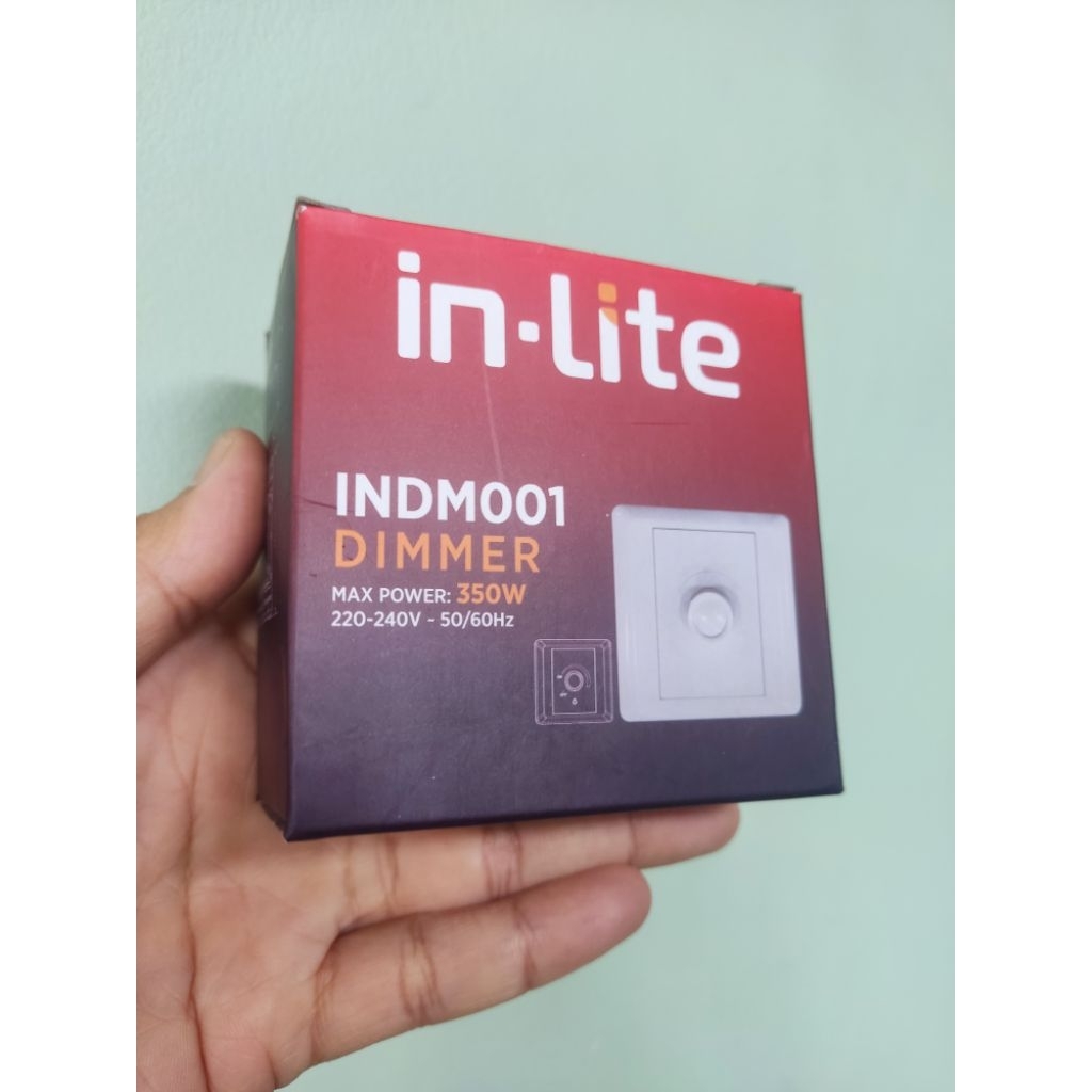 Jual in lite saklar dimmer lampu inlite dimer in-lite volume | Shopee ...
