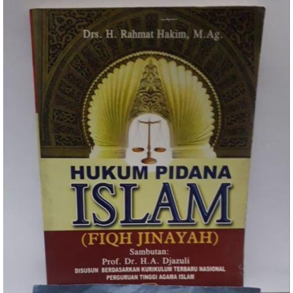 Jual Hukum Pidana Islam /Fiqh Jinayah Rahmat Hakim | Shopee Indonesia