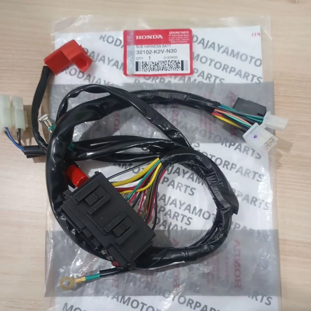 32102-K2V-N30 SUB HARNESS BATTERY Kabel Batrai Aki Vario 125 Esp Original - Kabel & Selang