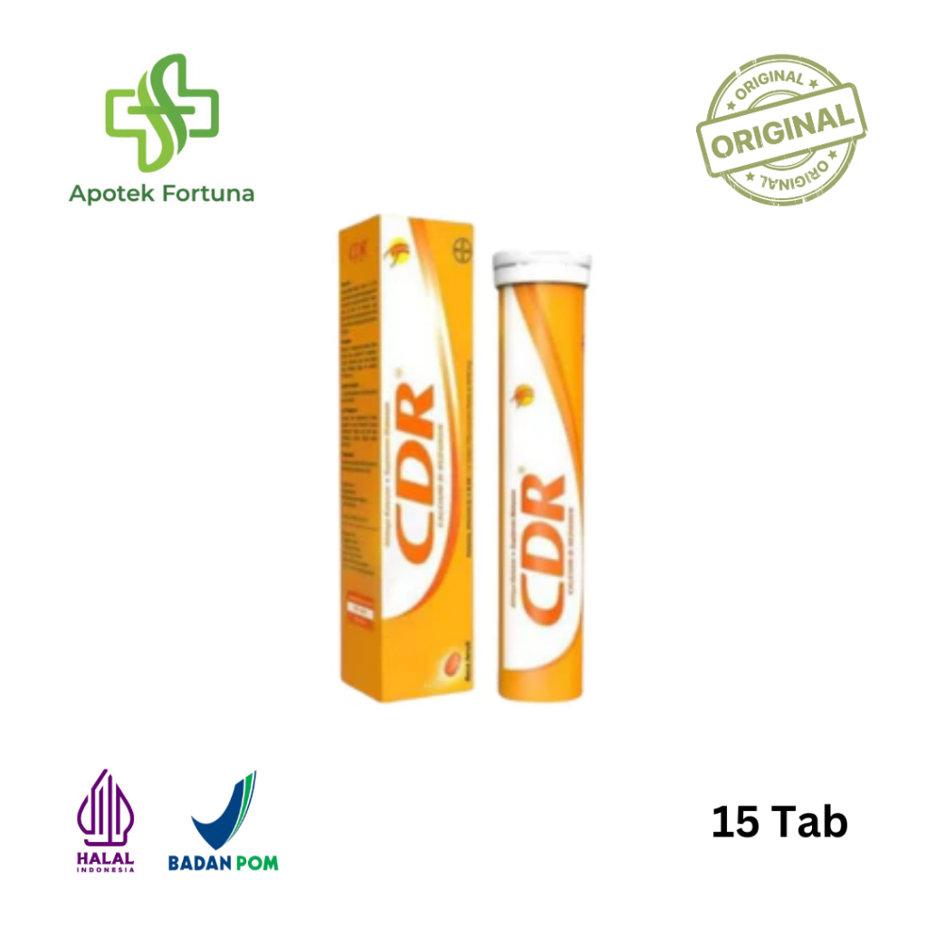 Jual CDR Rasa Jeruk - 15 Tablet (Vitamin C) | Shopee Indonesia