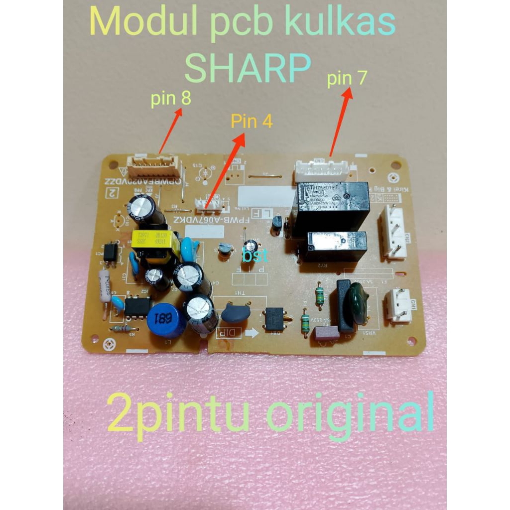 Jual Modul pcb kulkas Sharp 2 pintu original | Shopee Indonesia