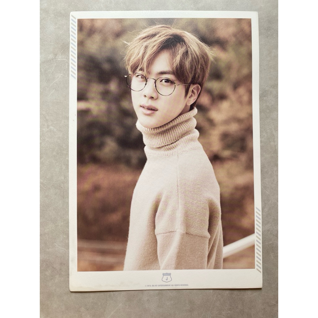 Jual BTS 2ND MUSTER ZIPCODE 22920 MINI POSTER JIN GROUP OFFICIAL RARE ...