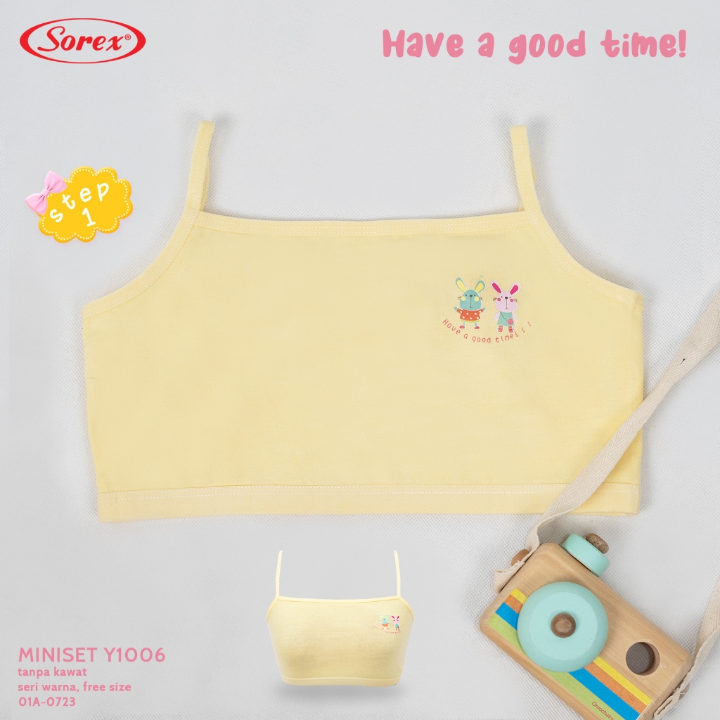 Jual (3 pcs) MINISET ANAK SOREX YOUNG Y1006 step 1 tali kecil, miniset ...