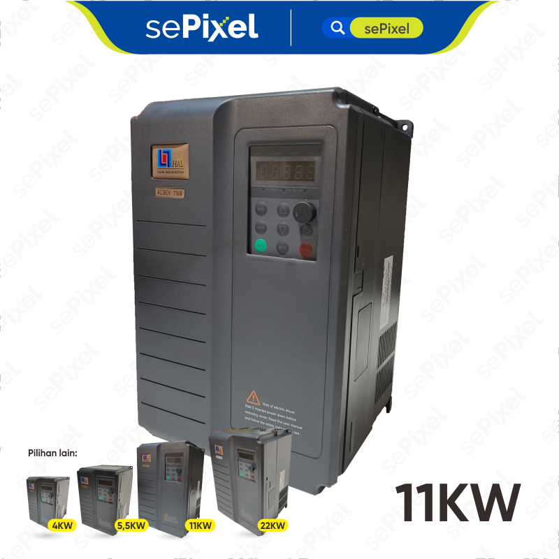 Jual Motor Inverter 11KW AC 220V 1P - 380V 3P Single Phase Three Phase ...