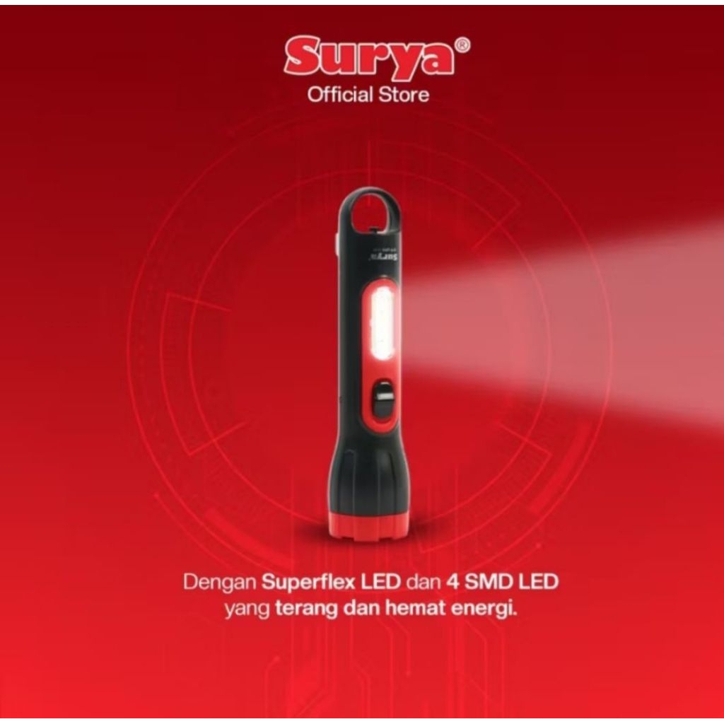 Jual Lampu Emergency LED Senter Senter Charge Surya SYT L015 | Shopee ...