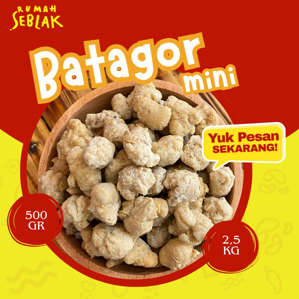 Jual Batagor mini Topping seblak | Shopee Indonesia