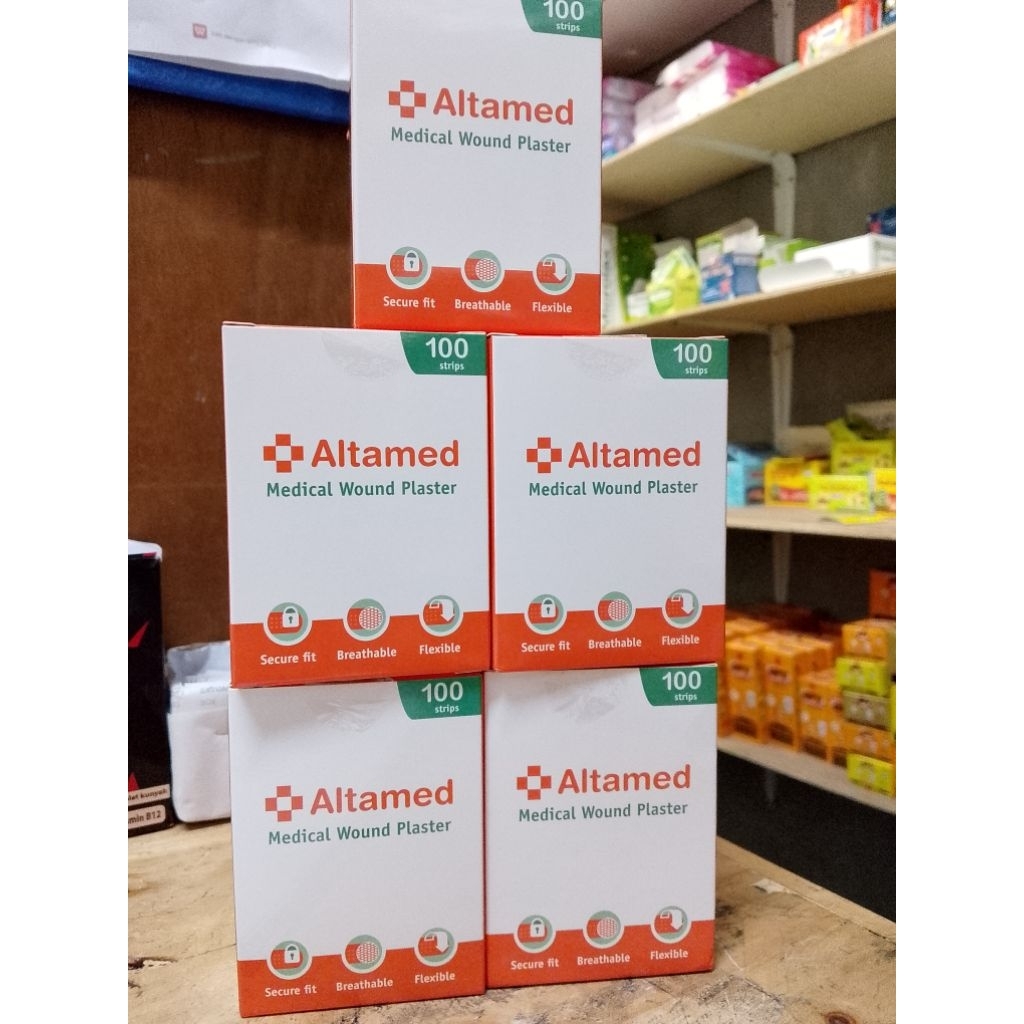 Jual Hansaplast Altamed Plaster Per Box isi 100 pcs | Shopee Indonesia