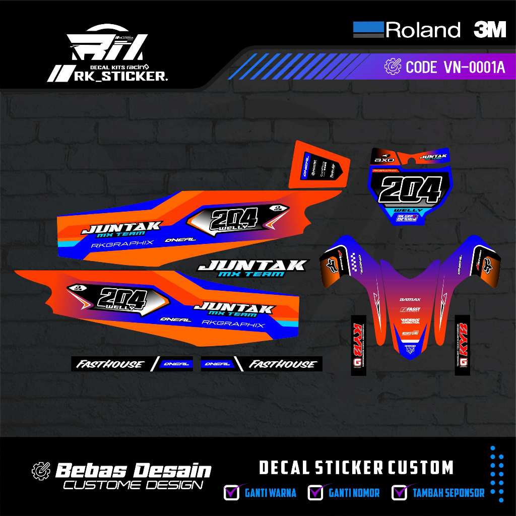 Jual DECAL RBT VEGA NEW - DECAL RBT JUPITER - DECAL RBT REVO DECAL RBT ...