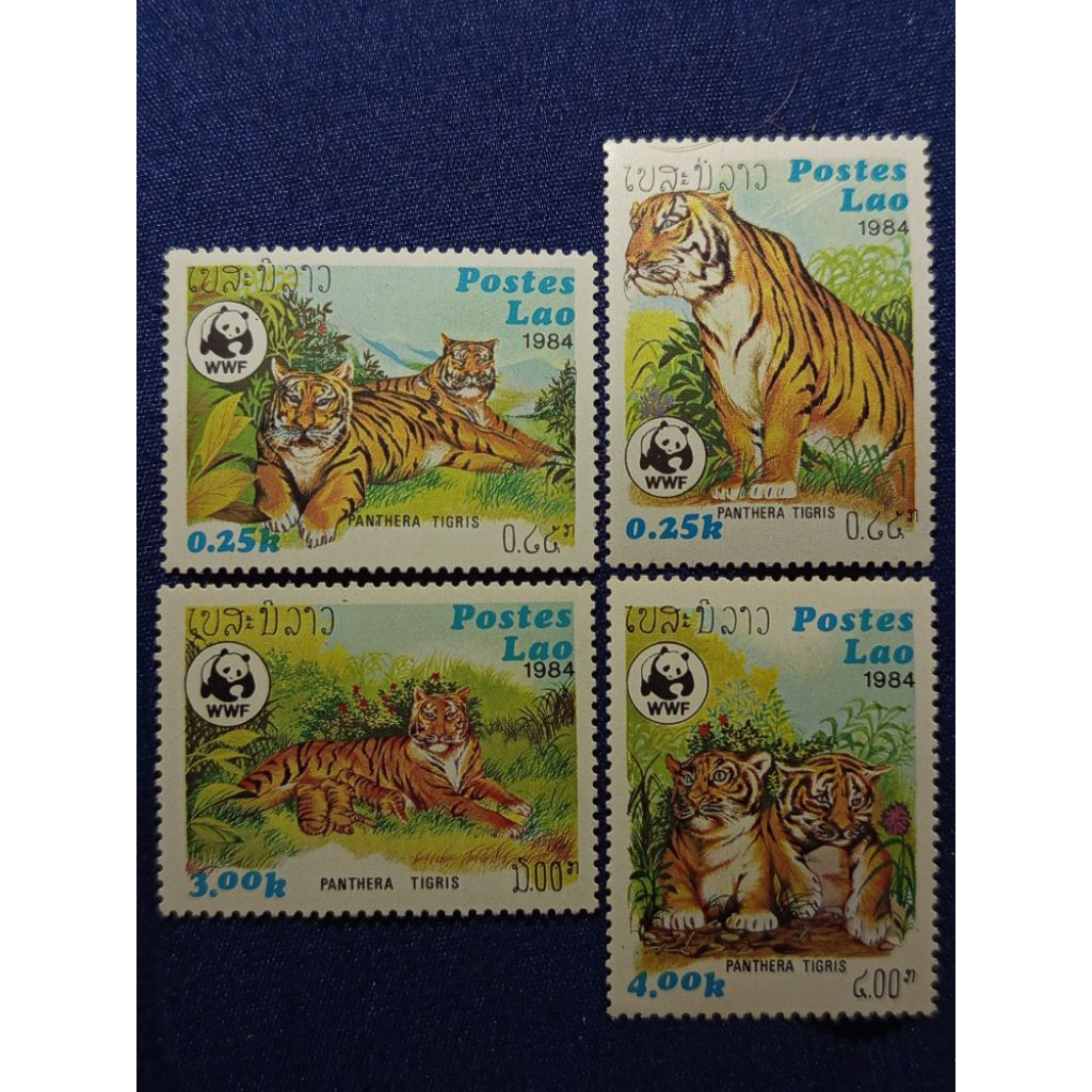 Jual Prangko Wwf Laos 1984 (Lengkap Set Mint) | Shopee Indonesia