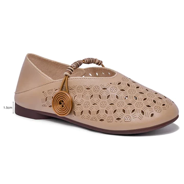 Flat Shoes Wanita Rajut Premium Sepatu Cewek Nyaman Seharian Anti Gerah Model Korea SK 068