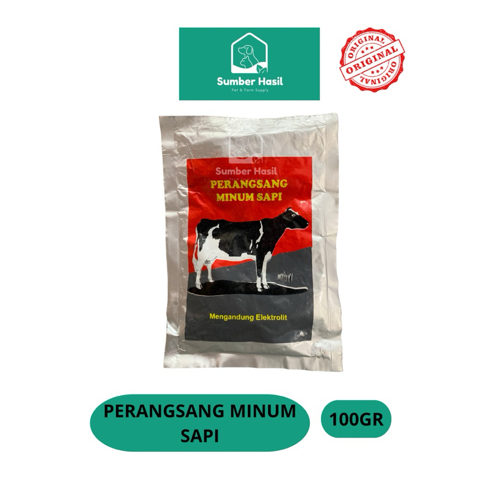 Jual PERANGSANG MINUM SAPI MENGANDUNG ELEKTROLIT 100GR PERANGSANG HEWAN ...