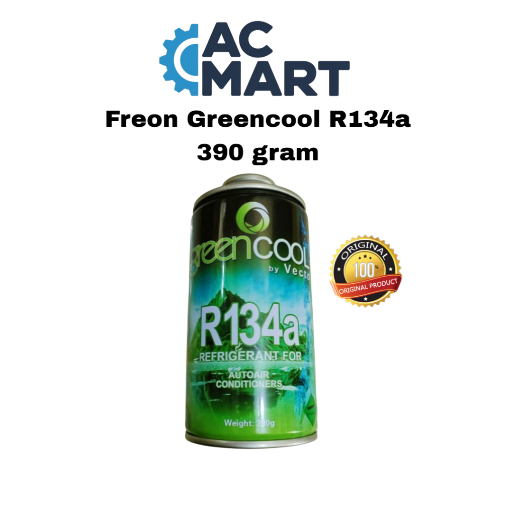 Jual (BISA COD) Freon R134a Greencool 390gr Kaleng Kecil untuk AC mobil ...