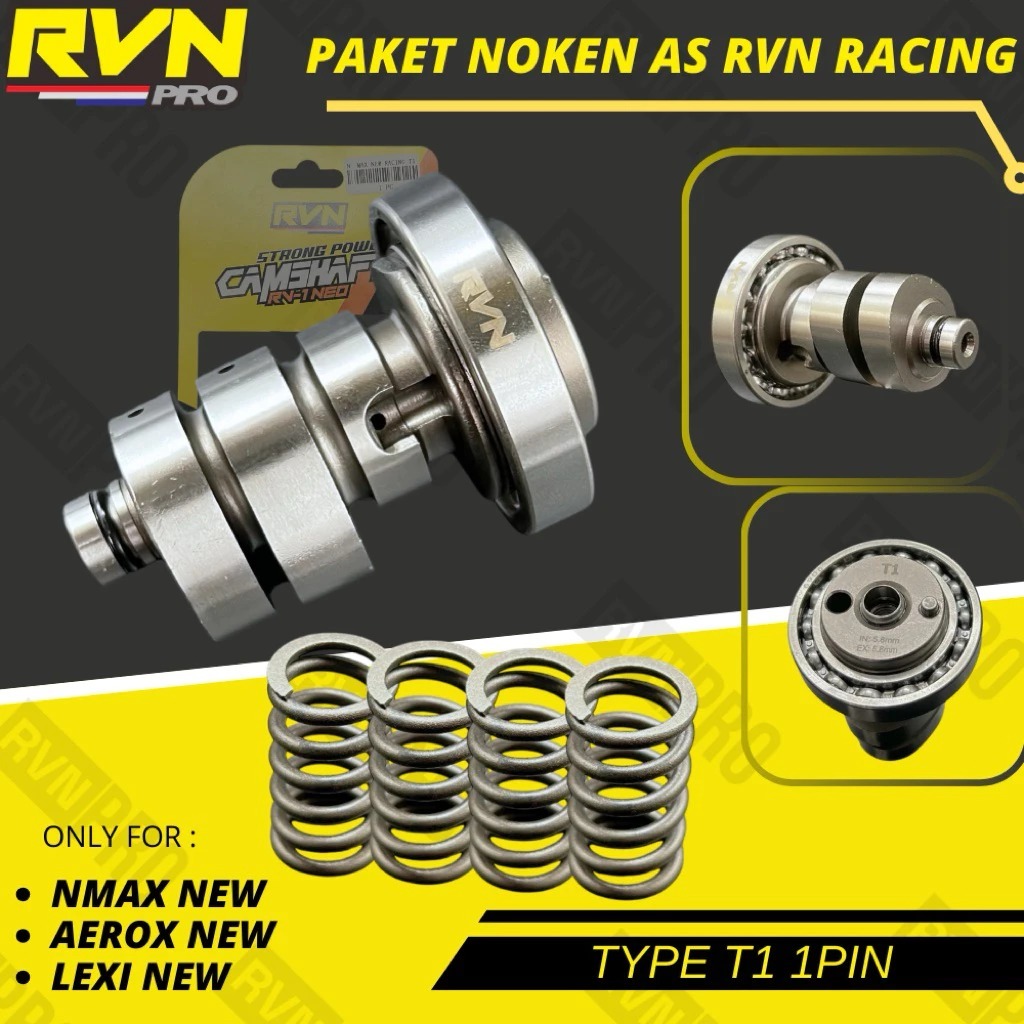 Jual PAKET NOKEN AS PAKETAN NOKENAS RVN RACING NMAX NEW AEROX NEW LEXI ...