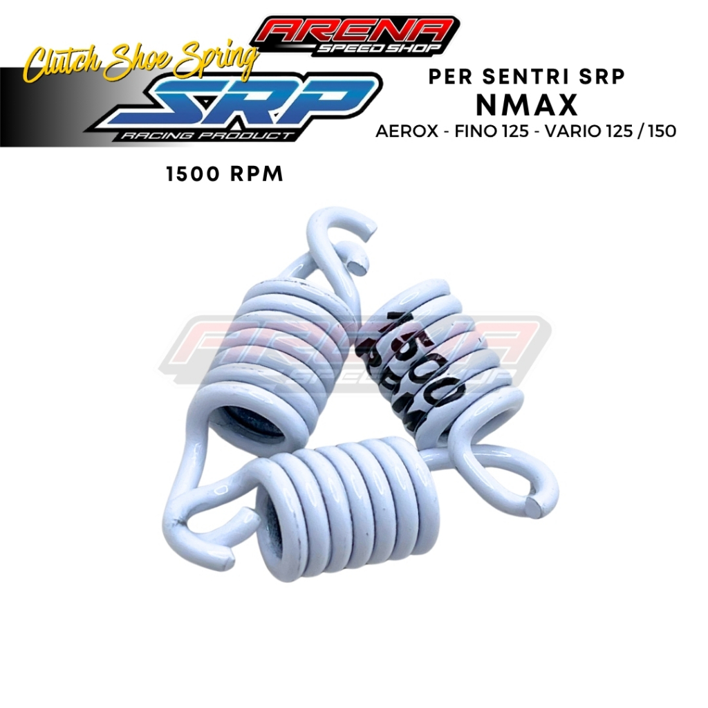 Jual SRP Clutch Shoe Spring 1500RPM NMAX - Per Sentri 1500 RPM Per ...