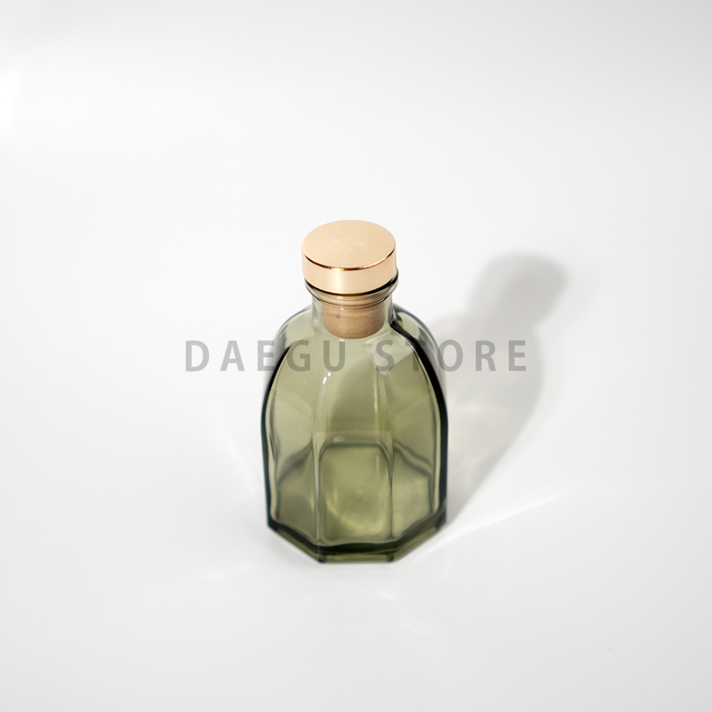 Jual Botol Reed Diffuser 100ml - 120ml Hijau Transparan / Green Octagon ...